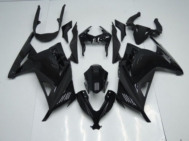 Loja Abs Carenagem Moto Kawasaki ZX 300R 13-16 - Preto