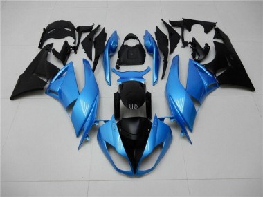 Loja Abs Carenagem Moto Kawasaki ZX6R 09-12 - Azul Preto