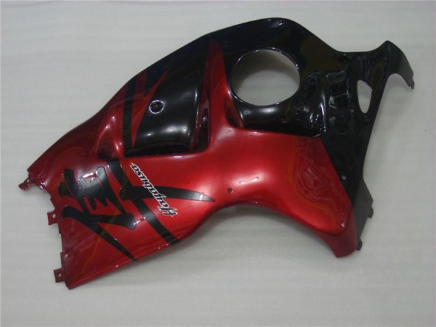 Loja Abs Carenagem Moto Suzuki GSXR 1300 Hayabusa 96-07 - Vermelho Preto