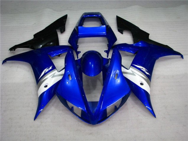 Loja Abs Carenagem Moto Yamaha R1 02-03 - Azul Branco