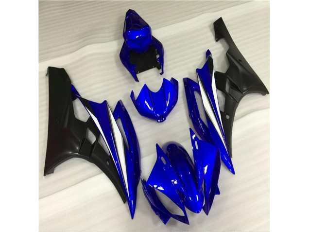 Loja Abs Carenagem Moto Yamaha R6 06-07 - Azul Preto