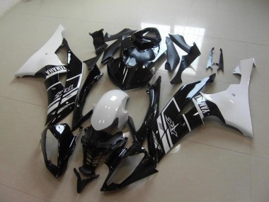 Loja Abs Carenagem Moto Yamaha R6 08-16 - Branco Preto