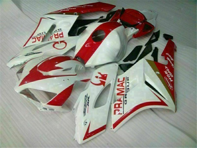 Loja Abs Kit Carenagem & Plásticos Moto Honda CBR 1000RR 04-05 - Branco Vermelho