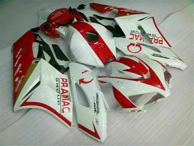 Loja Abs Kit Carenagem & Plásticos Moto Honda CBR 1000RR 04-05 - Branco Vermelho