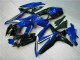 Loja Abs Kit Carenagem & Plásticos Moto Suzuki GSXR 600 / 750 K8 08-10 - Azul Preto