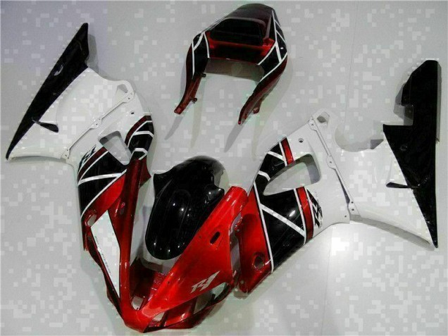 Loja Abs Kit Carenagem & Plásticos Moto Yamaha R1 00-01 - Vermelho