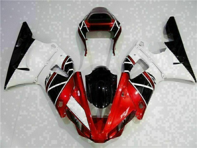 Loja Abs Kit Carenagem & Plásticos Moto Yamaha R1 00-01 - Vermelho