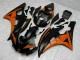 Loja Abs Kit Carenagem & Plásticos Moto Yamaha R6 06-07 - Laranja Preto