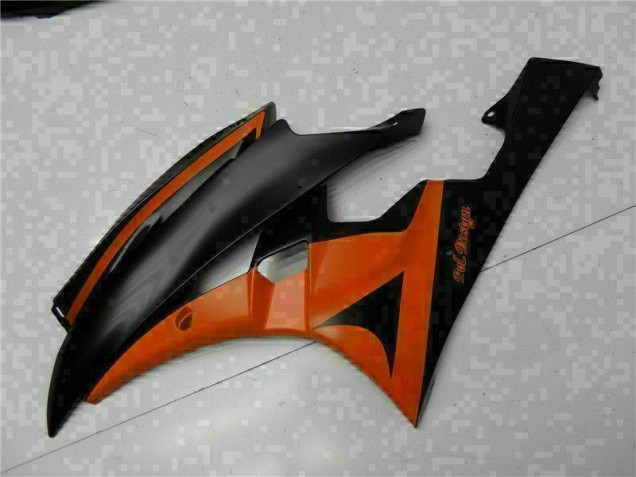 Loja Abs Kit Carenagem & Plásticos Moto Yamaha R6 06-07 - Laranja Preto