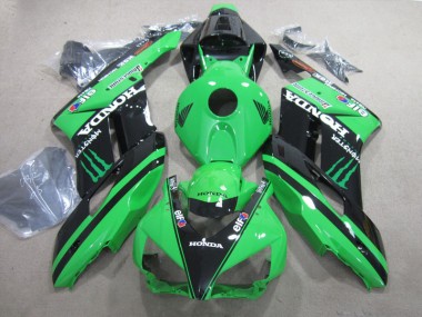 Loja Abs Kit Completos Carenagem Moto Honda CBR 1000RR 04-05 - Preto Verde Monster