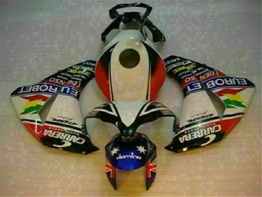 Loja Abs Kit Completos Carenagem Moto Honda CBR 1000RR 08-11 - Branco Azul