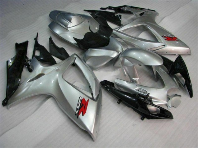 Loja Abs Kit Completos Carenagem Moto Suzuki GSXR 600 / 750 K6 06-07 - Prata