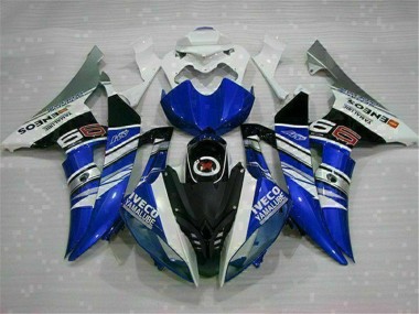 Loja Abs Kit Completos Carenagem Moto Yamaha R6 08-16 - Branco Azul