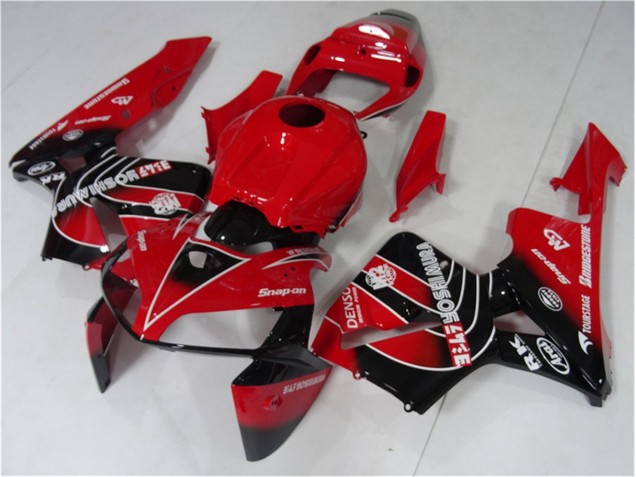 Loja Abs Kits Carenagem Moto Honda CBR 600RR 05-06 - Vermelho Preto