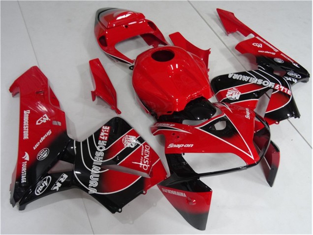 Loja Abs Kits Carenagem Moto Honda CBR 600RR 05-06 - Vermelho Preto