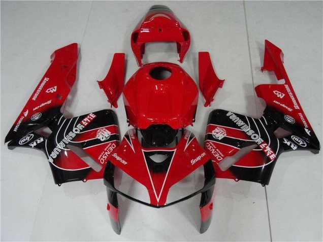 Loja Abs Kits Carenagem Moto Honda CBR 600RR 05-06 - Vermelho Preto