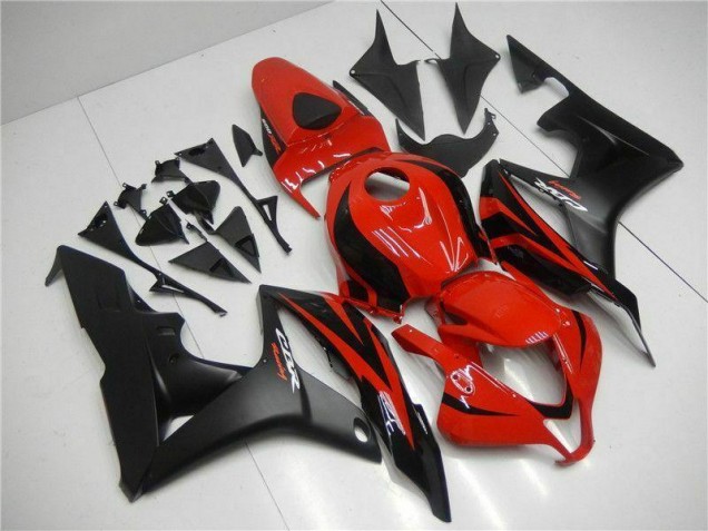 Loja Abs Kits Carenagem Moto Honda CBR 600RR 07-08 - Preto Vermelho