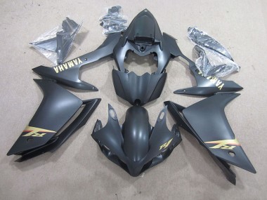 Loja Abs Kits Carenagem Moto Yamaha R1 07-08 - Preto Ouro Decalque