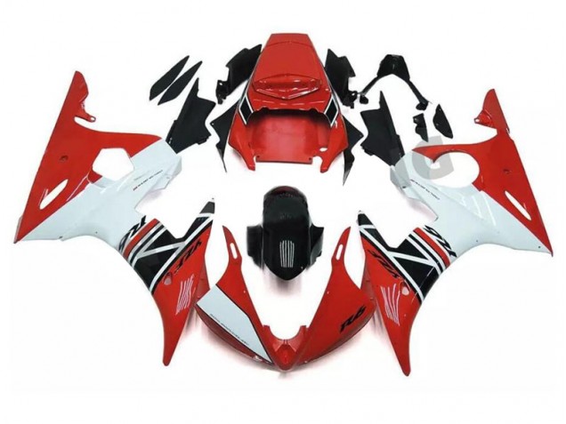 Loja Abs Kits Carenagem Moto Yamaha R1 09-11 - Vermelho Branco Preto