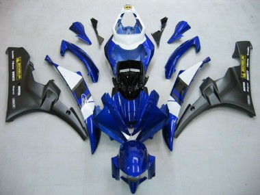 Loja Abs Kits Carenagem Moto Yamaha R6 06-07 - Azul Preto