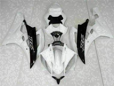 Loja Abs Kits Carenagem Moto Yamaha R6 06-07 - Branco Preto