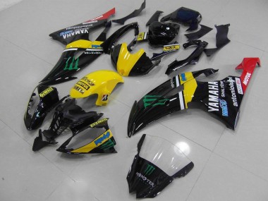 Loja Abs Kits Carenagem Moto Yamaha R6 08-16 - Amarelo Monster