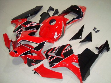 Loja Abs Kits Completos Carenagem Moto Honda CBR 600RR 03-04 - Vermelho Preto