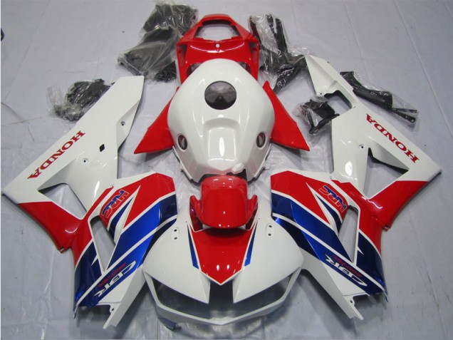 Loja Abs Kits Completos Carenagem Moto Honda CBR 600RR 13-21 - Vermelho Branco Azul HRC