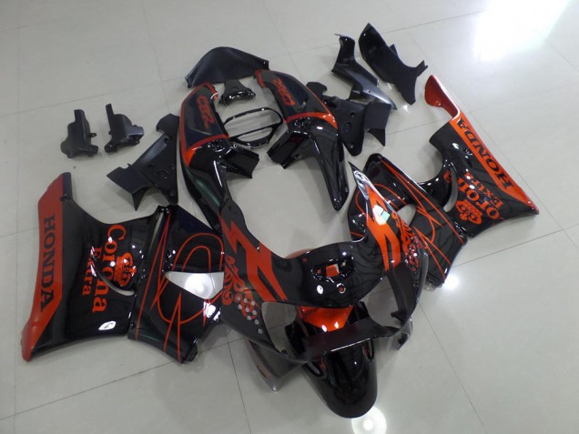 Loja Abs Kits Completos Carenagem Moto Honda CBR 900RR 919 98-99 - Laranja Corona