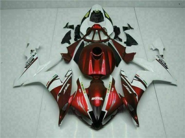 Loja Abs Kits Completos Carenagem Moto Yamaha R1 04-06 - Vermelho