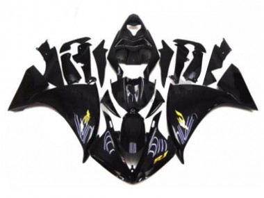 Loja Abs Kits Completos Carenagem Moto Yamaha R1 09-11 - Preto