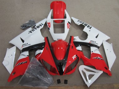 Loja Abs Kits Completos Carenagem Moto Yamaha R1 09-11 - Vermelho Branco Preto