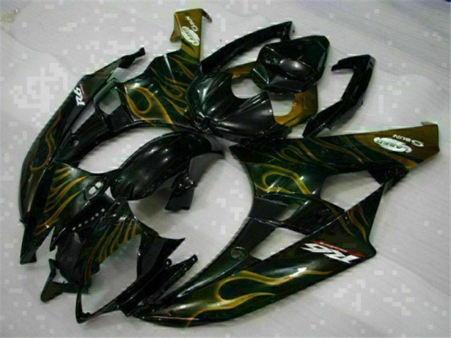 Loja Abs Kits Completos Carenagem Moto Yamaha R6 06-07 - Preto