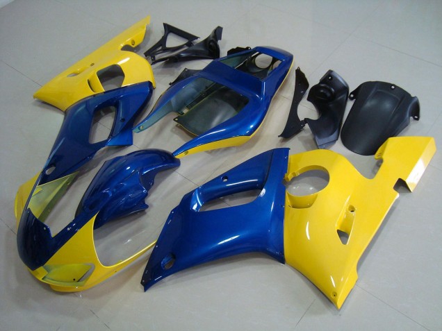 Loja Abs Kits Completos Carenagem Moto Yamaha R6 98-02 - Amarelo Azul