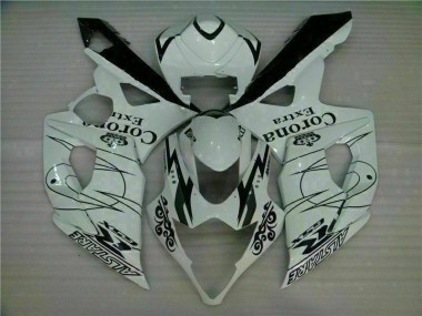 Loja Abs Moto Plástico Suzuki GSXR 1000 K5 05-06 - Branco