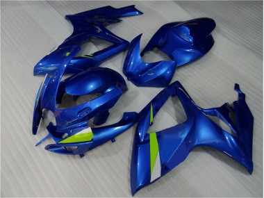 Loja Abs Moto Plástico Suzuki GSXR 600 / 750 K6 06-07 - Azul