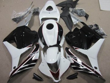 Loja Abs Moto Plásticos Honda CBR 600RR 09-12 - Preto Branco