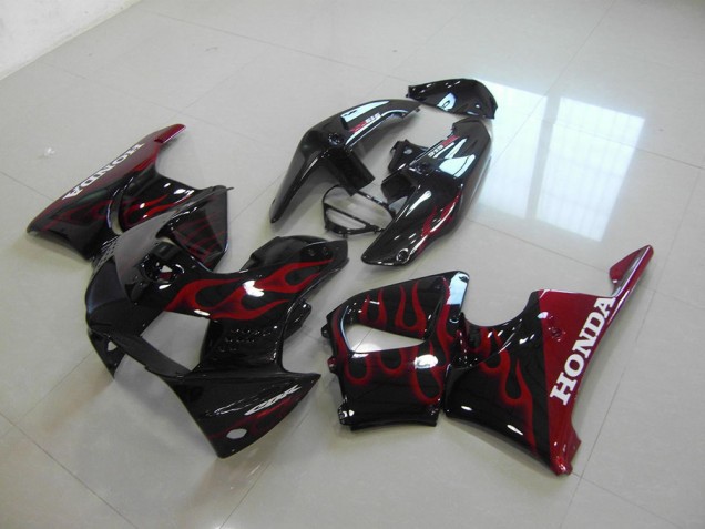 Loja Abs Moto Plásticos Honda CBR 900RR 919 98-99 - Preto Vermelho