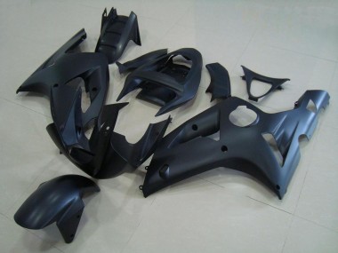 Loja Abs Moto Plásticos Kawasaki ZX6R 03-04 - Preto Fosco