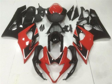 Loja Abs Moto Plásticos Suzuki GSXR 1000 K5 05-06 - Vermelho Preto