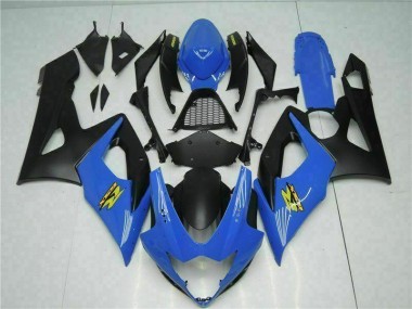 Loja Abs Motocicleta Plástico Suzuki GSXR 1000 K5 05-06 - Azul Preto