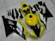 Loja Abs Motocicleta Plástico Yamaha R6 08-16 - Amarelo Preto