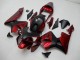 Loja Abs Motocicleta Plásticos Honda CBR 600RR 03-04 - Vermelho Preto