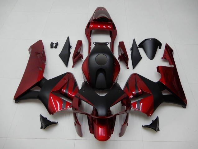 Loja Abs Motocicleta Plásticos Honda CBR 600RR 03-04 - Vermelho Preto