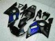 Loja Abs Motocicleta Plásticos Yamaha R6 98-02 - Azul Preto