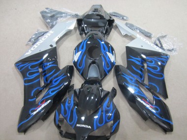 Loja Carenagem Moto Honda CBR 1000RR 04-05 - Preto Azul Chama