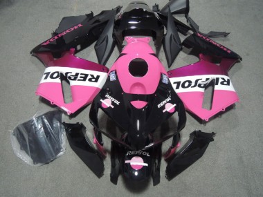 Loja Carenagem Moto Honda CBR 1000RR 04-05 - Preto Rosa Repsol