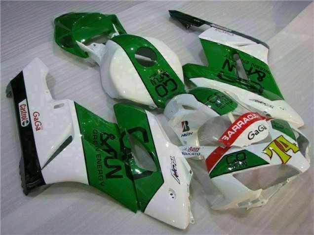 Loja Carenagem Moto Honda CBR 1000RR 04-05 - Verde Branco