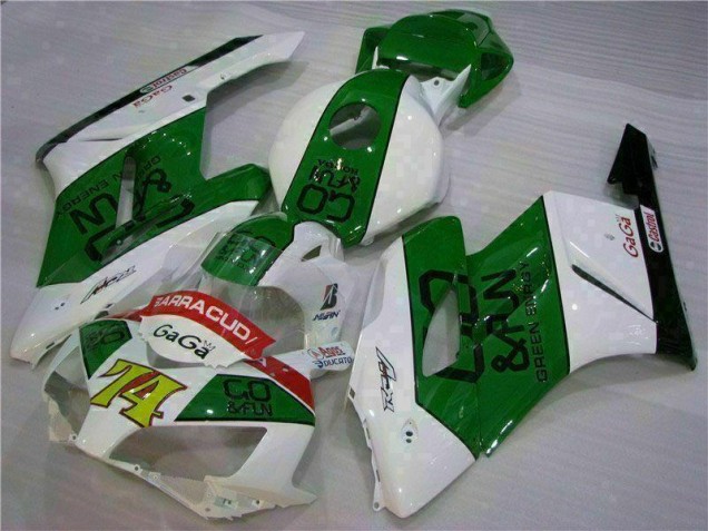 Loja Carenagem Moto Honda CBR 1000RR 04-05 - Verde Branco