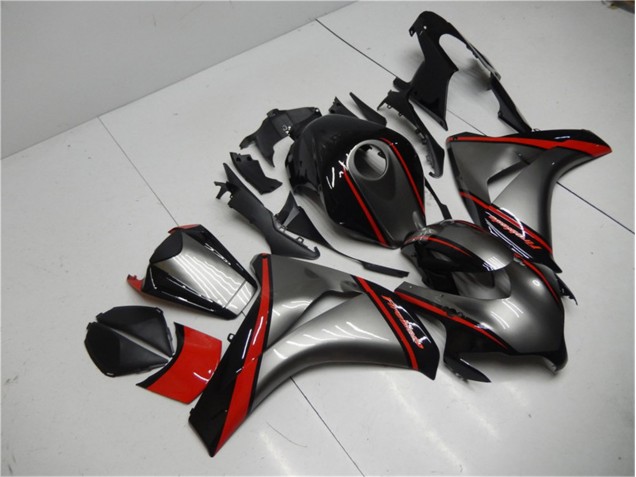 Loja Carenagem Moto Honda CBR 1000RR 08-11 - Cinzento Vermelho Preto